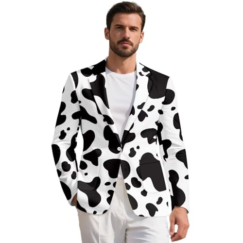 Stylish Men's Suit Jacket, Blazer, Sport Coat One Button Breathable Dress Coat Business Casual Jacket for Wedding