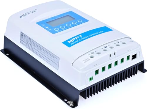 EPEVER MPPT Solar Charge Controller 30A 12V 24V Auto Max