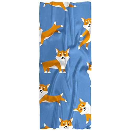Bufanda ligera para mujer, primavera, otoño, invierno, chal pequeño corgi, Varios colores