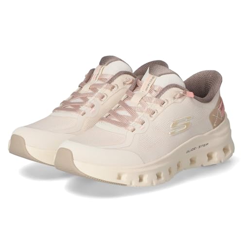 Skechers Tenis Glide Step Pro para Mujer, Natural, 38 EU