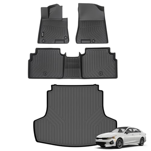 Jenofa-Floor Mats for Kia K5 2021-2026 Hyundai Sonata 2020-2026 FWD Gas