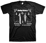 Choking Victim - Mens Choking Victim No Gods No Masters T-Shirt, Size: Large, Color: Black