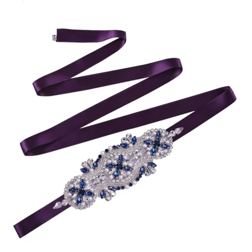 Wedding Belt Shiny Stone Imitation Pearl Bridal Belt Women's Dress Accessories