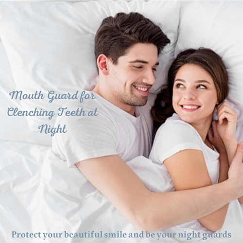 Image of 4 Pcs Night Guards for Teeth Grinding, Comfort Fit Mouth Guard for Nighttime Protection, Reusable Teeth Guard for Clenching Prevention, Dental Protection
