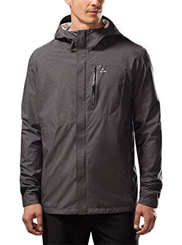 Paradox Mens Black Waterproof & Breathable Rain Jacket (XX-Large, Black) - Main Image