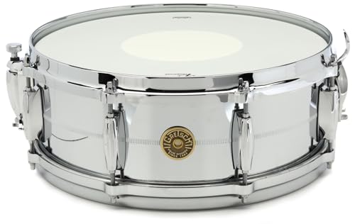 Gretsch Drums �O���b�`�h�����X �X�l�A�h���� USA Custom Metal Shell 5x14�C���` Chrome Over Brass G4160 �y�������K�i�z
