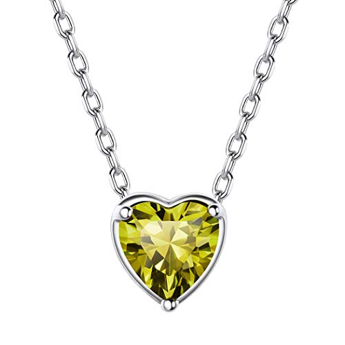 Collier chaîne fine argent 925 anti-allergie, pendentif coeur robuste