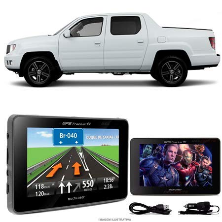 Navegador Gps Automotivo HONDA REDGELINE SPORT Tela 4,3 Touch Voz C/TV FM Oferta