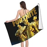 フォートナイト ビーチマット 大判 マイクロファイバー 家庭用 温泉 旅行 プール バスタオル ホテル仕様 大判 快適 抗菌 耐久性 家庭用 業務用 男女兼用 130cm×80cm