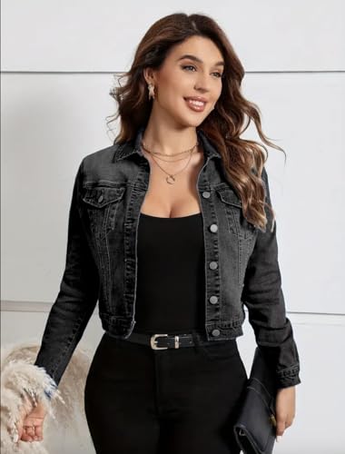 Image of Nifty Women's Denim Trucker Jacket
