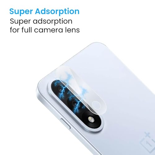 Image of ArmourPro Premium Camera Lens Protector Tempered Glass Compatible For OnePlus Nord 5 (6.83 Inches) With Edge To Edge Coverage (Full Transparent) (Pack of 1)