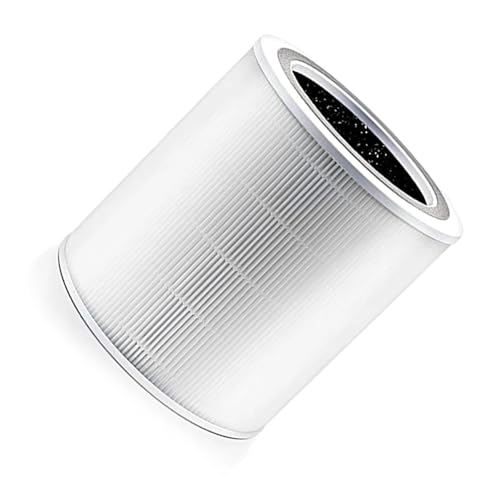 Compatible For Levoit �AHepa �t�B���^�[�ACompatible For �A��C����@ Core 400S �J�[�{���t�B���^�[�ACompatible For �ACore Hepa �t�B���^�[(White)
