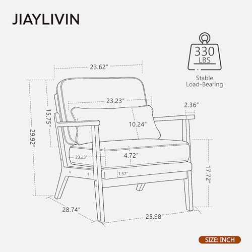 Sillón Plegable Chenille Beige miniatura 2