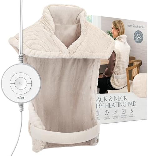 Pure Enrichment PureRadiance Back & Neck Luxury Heating Pad for P...