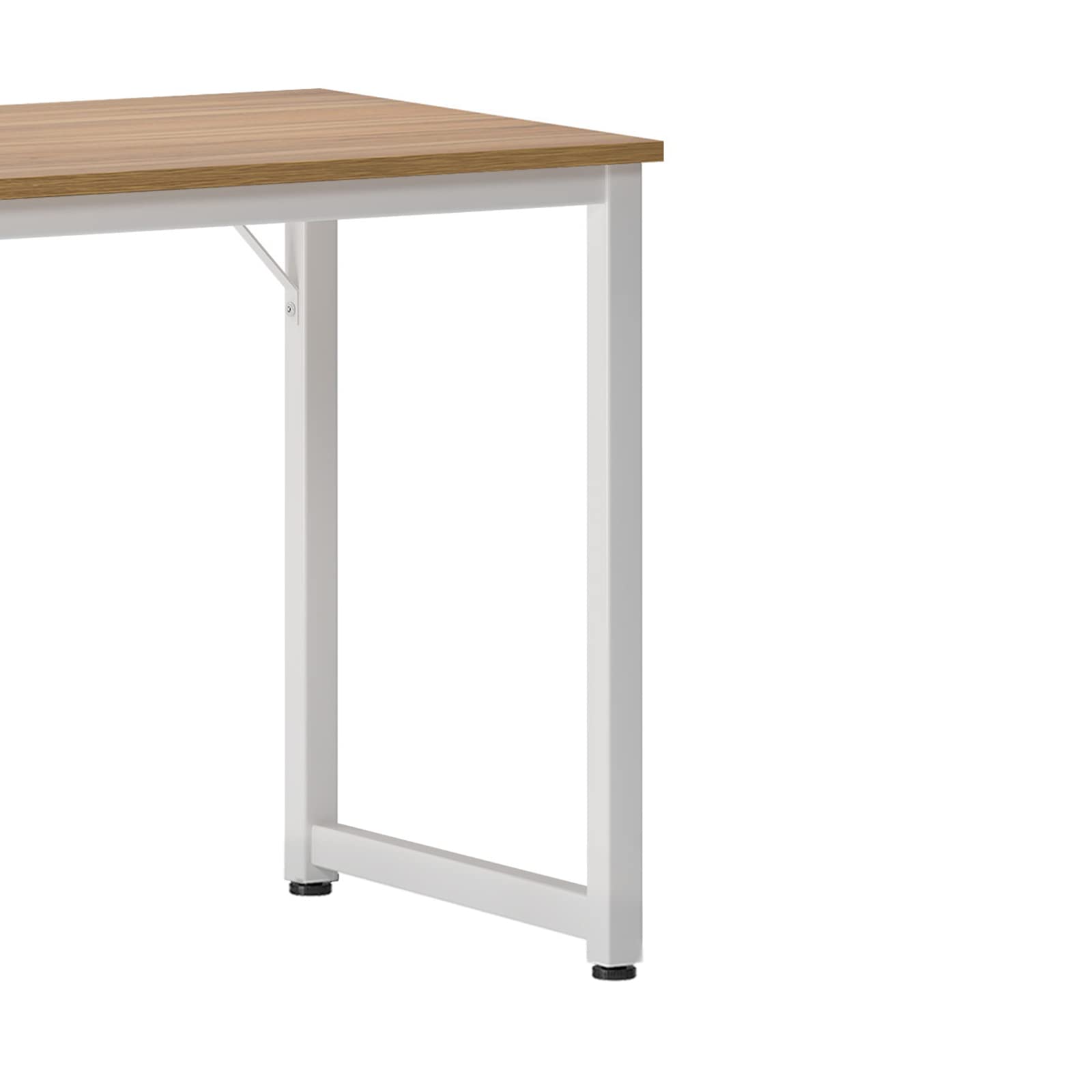 SogesHome Bureau d'ordinateur Table Bureaux 100 x 50 x 75 cm Informatique Meuble de Bureau pour Ordinateur pour Salle à Manger Salon Cuisine Table de Travail en Bois et Acier