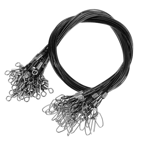 Hilo de Pesca PATIKIL Wire con Mosquetón y Giro miniatura 1