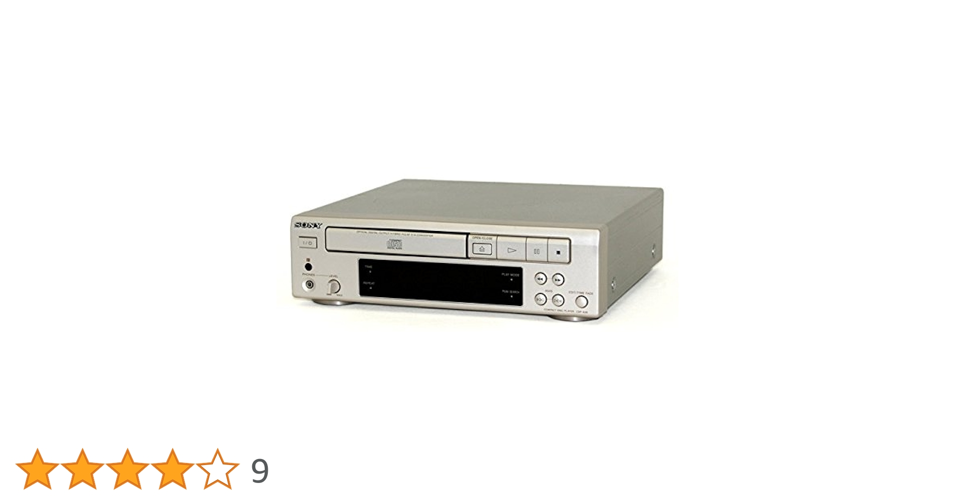 SONY ソニー　CDP-A39　CDプレイヤー（CDデッキ） Yahoo!オークション -「sony cdp-a39」の落札相場・落札価格