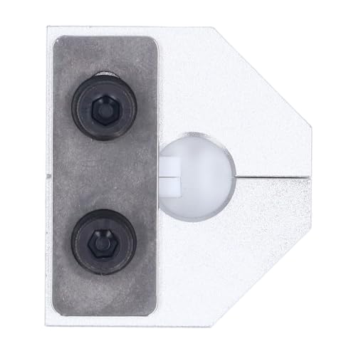 Conector para soldador de filamentos MUNEFE, ensamblador de filamentos, conexión de filamentos de impresora 3D rotos para PLA, ABS, PETG, PC, PP, plateado