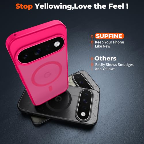 Image of SUPFINE Magnetic for Google Pixel 11 Case - Hot Pink