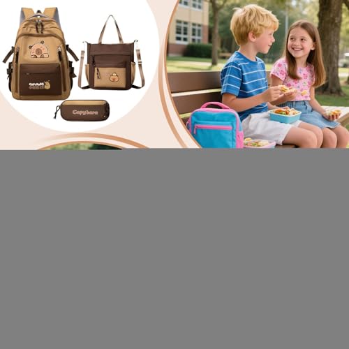 Sac à dos Capybara filles imperméable et haut de gamme