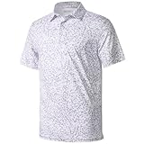 Photo Gallery ephemoca maglietta da golf da uomo, dry fit, a maniche corte, con stampa, anti-umidità, estate., l Photo Gallery ephemoca maglietta da golf da uomo, dry fit, a maniche corte, con stampa, anti-umidità, estate., l
