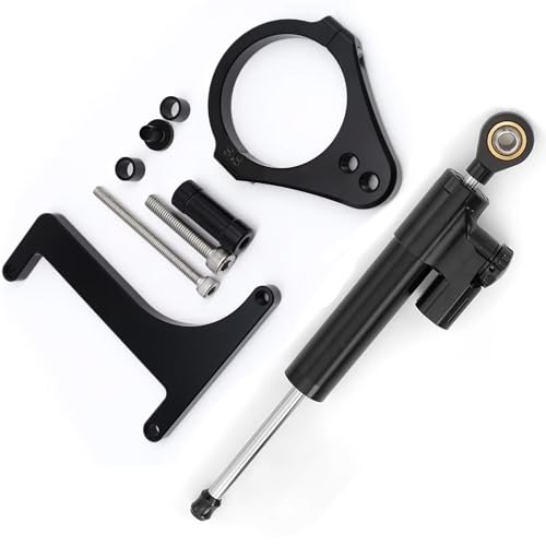 Compatible With Inokim For OX For Sub13 Electric For Scooter 電動スクーター用カーボンステアリングダンパー CNC安定化マウントブラケットと互換性あり ステアリングダンパー