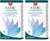 ERBA VITA Same + Umore integratore alimentare a base di estratti vegetali e vitamine che favoriscono il rilassamento e il benessere mentale - 30 Compresse (Confezione da 2)