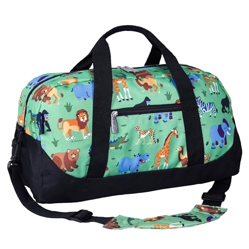 Wildkin Kids Overnighter Duffel Bag – Carry-On Size,...