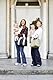 CHILDHOME, Baby Wickeltasche, Mommy Bag, inkl. Baby Wickelauflage, viele Fächer, Kinderwagenaufsatz, Schultergurt, Kunstleder, 22L, Mommy Club Signature, Canva Schwarz