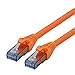 Produktbild ROLINE Patchkabel Kat.6A UTP, Component Level, LSOH, orange, 0,3 m