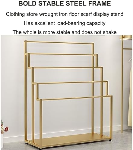 Wall-Mounted Metal Display Rack for Convenience Stores - Space-Saving Automatic Cigarette & Scarf Holder, Freestanding Retail Stand for Clothing and Accessories image 3