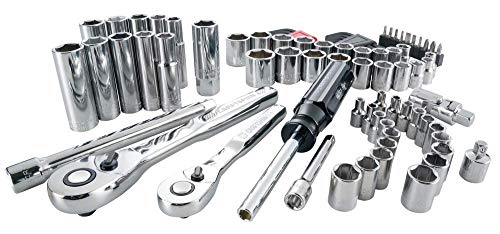 Craftsman Mechanics Tool Set, Sae / Metric, 1/4-Inch Drive, 83-Piece (Cmmt12021) #TOP1