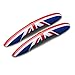 HTSM Decorativa Trim 2 PZ Auto Maniglia della Porta Coperture Adesivi per Mini-Cooper F54 F55 F56 F57 F60 Styling Trim Accessori Esterni Union Jack (Color : Blue Red, Dimensione : with Key Hole)