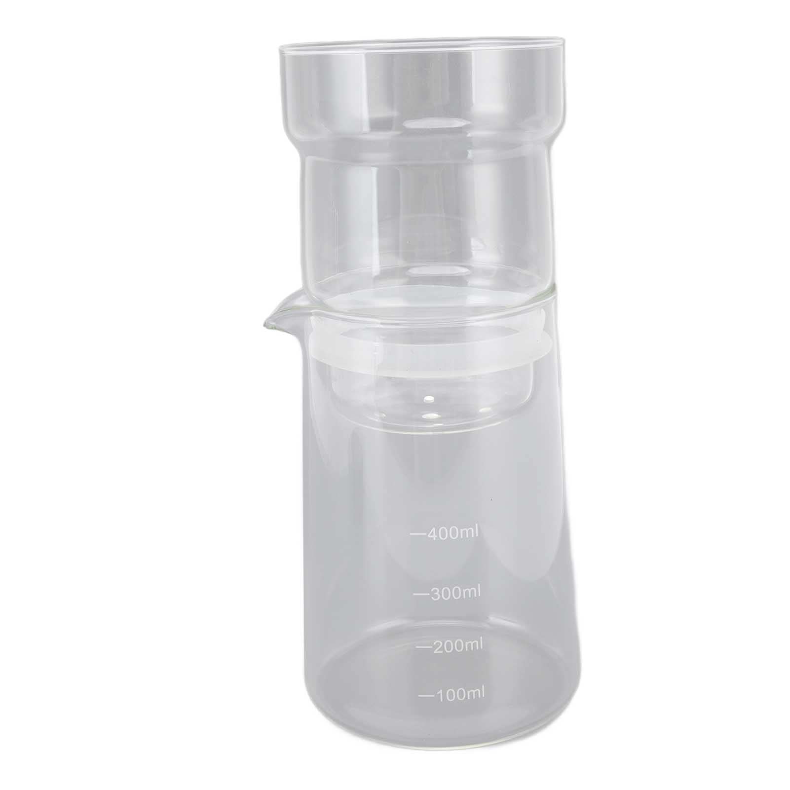 Gocciolatore per caffè Gocciolatore Regolabile per Birra Fredda Regolabile in Vetro Borosilicato da 400 Ml per gli Amanti del caffè Freddo