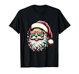 Retro Santa Face Sunglasses Christmas Xmas Men