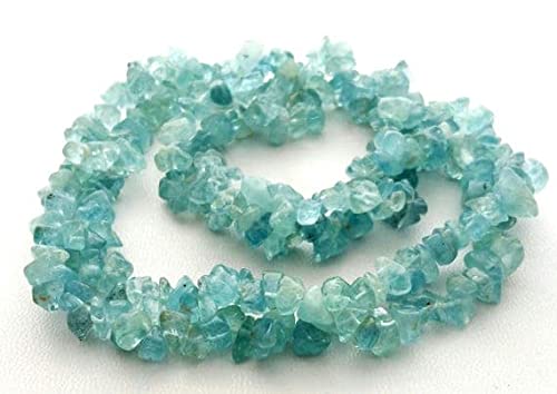 Perles aigue-marine naturelles en vrac de 4x10 mm pour création de bijoux LKBEADS