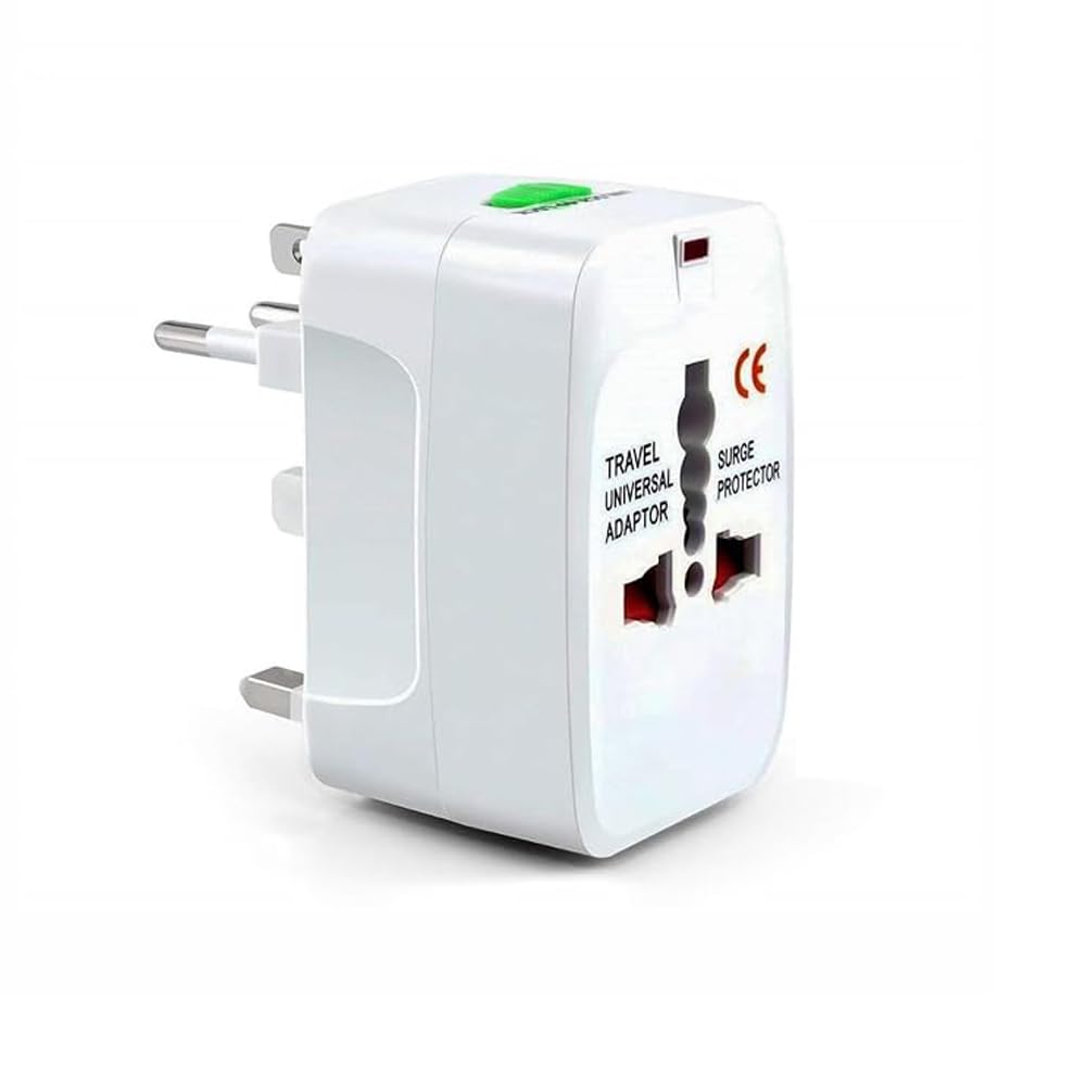 Universal Travel Adapter Plug, International Multipurpose Solution for US, AUS, UK, EU, Europe, North/South America & 150+ Countries (Rectangle)-image-21