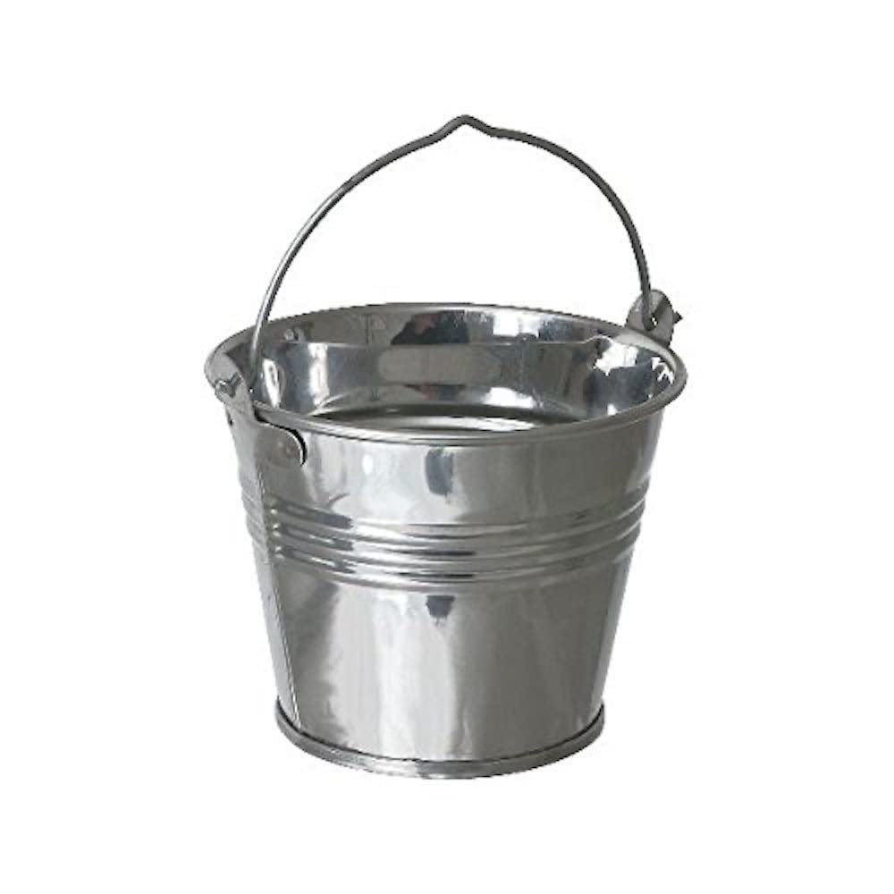 Genware NEV-SSB7 Stainless Steel Serving Bucket, 7 cm, 4 oz.