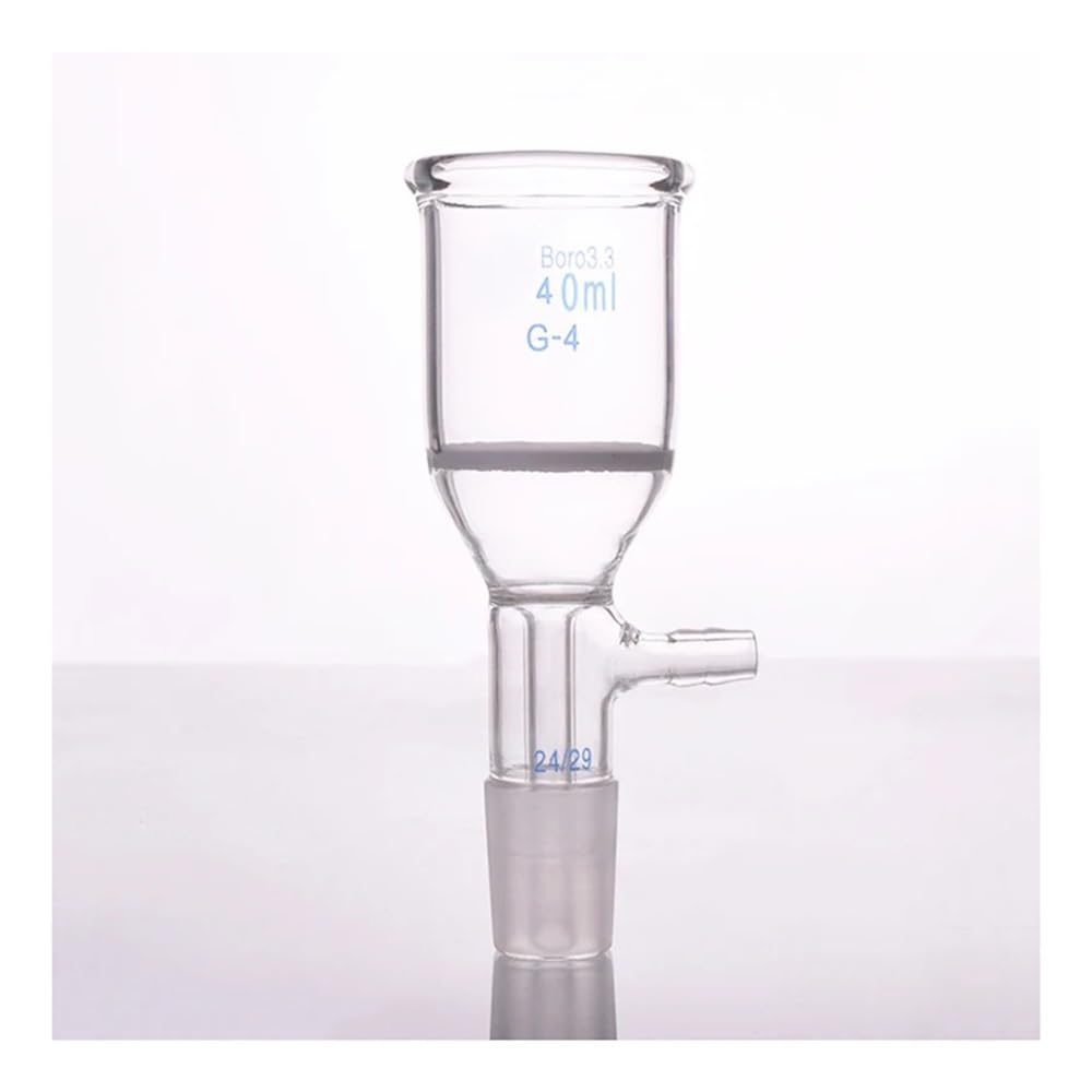 Vetreria da laboratorio Imbuto con bocca di macinazione, sabbia, tavola 40 ml, sabbia 24/29 G1/G2/G3/G4/G5/G6, imbuto, sabbia, tavola(G1(P70))