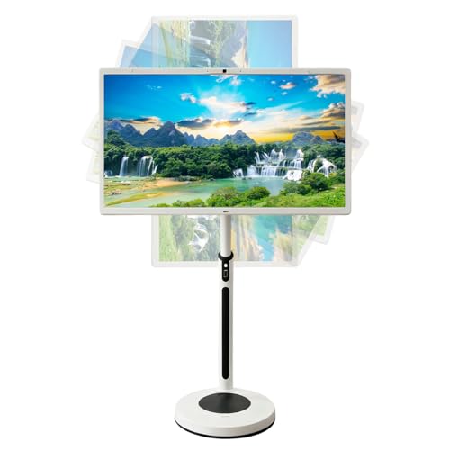 Image of 21.5 inch /24 inch /27 inch /32 inch Digital Signage LCD Monitor, Touchscreen Advertising Display, 7800 /8000 /15000mAh Battery, Adjustable Stand, Android 12 /13, Perfect for Retail and Business Use