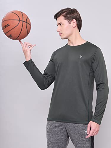 Image of TECHNOSPORT Men's Slim Fit T-Shirt - (MTOR17) Pack of 1