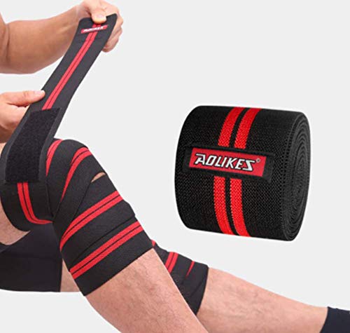 Sangle de genoux squat pour entraînement fitness en salle