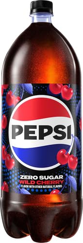 Amazon.com : Pepsi Zero Sugar Wild Cherry, 2 Liter Bottle