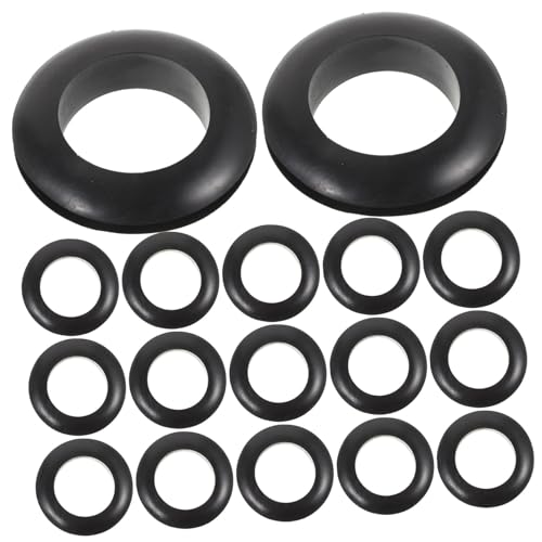 Unomor PVC Wire Protection Sleeve 50pcs Plastic Grommet Plugs for Holes Easy to Use Store