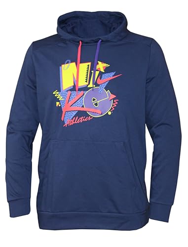Nike Men's Dri-FIT Dry Pullover Hoodie (Standard, Medium, Obsidian