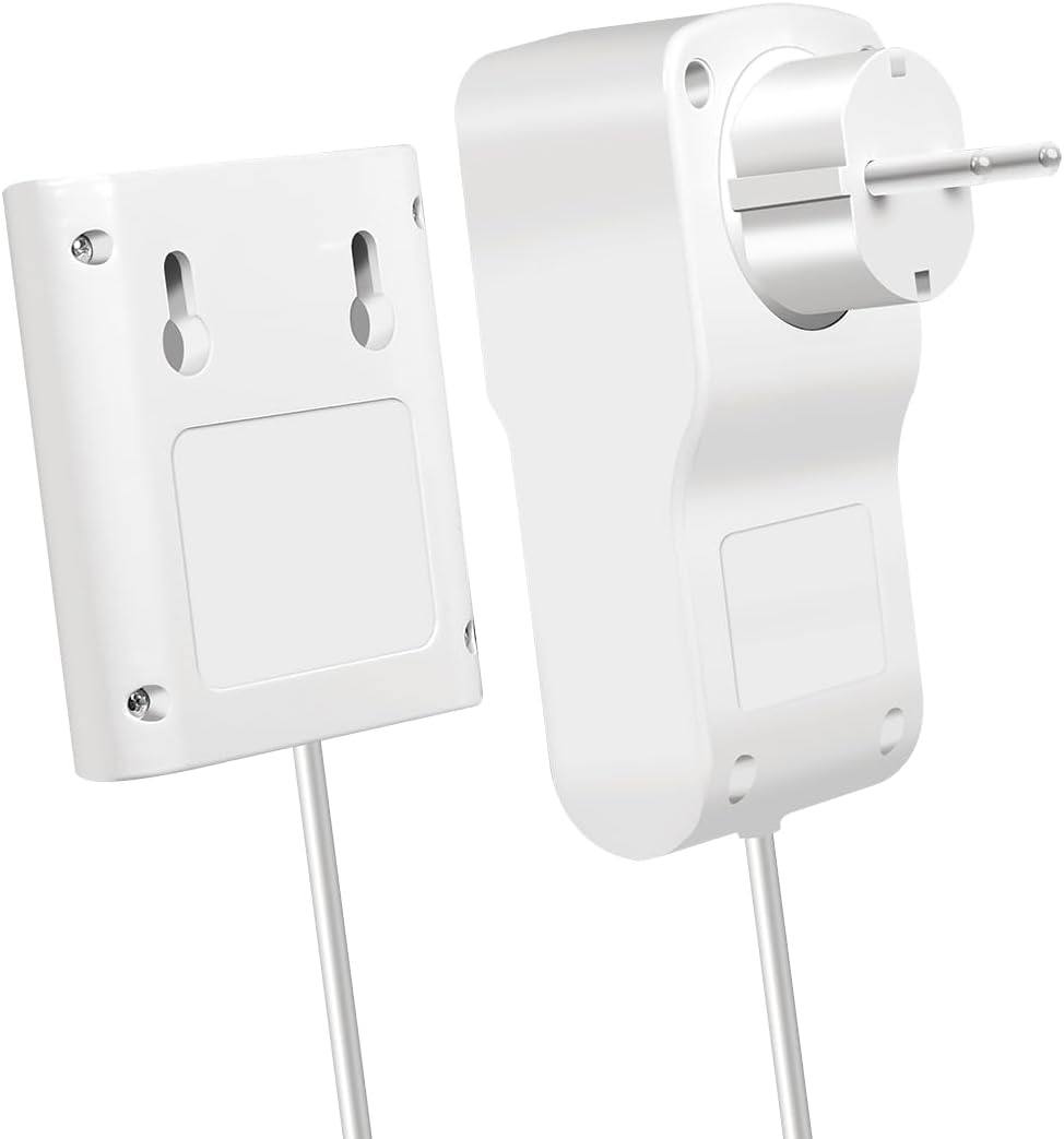 Back view of LogiLink EM0006 display unit showing mounting holes