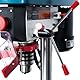 KATSU Tools Tischsäulenbohrmaschine, 400 W + 16 mm Bohrfutter + 5 Geschwindigkeiten, elektronischer Schalter mit variabler Geschwindigkeit, 50 mm max. Bohrtiefe + max. 2620 U/min, höhenverstellbarer