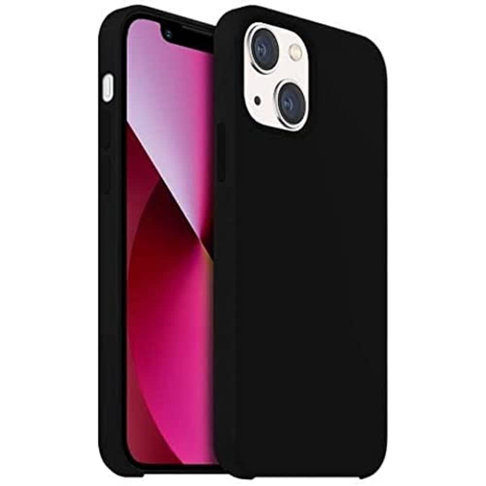 Buff iPhone 13 Rubber Fit Kılıf, Siyah