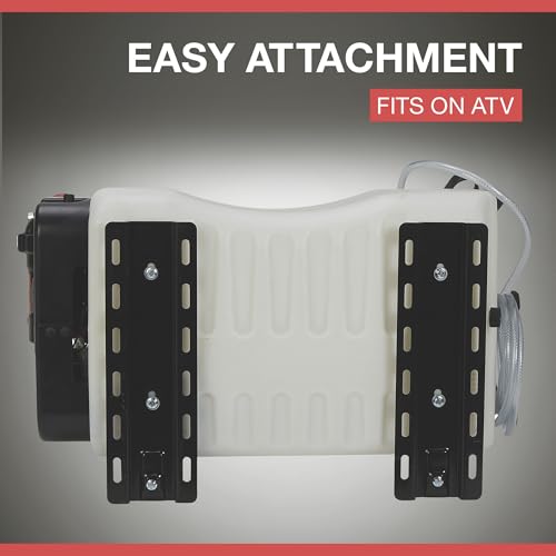 NorthStar High Flow ATV Boomless Broadcast and Spot Sprayer - 26-Gallon Capacity, 5.5 GPM, 12 Volts