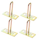 Alipis 4 Stück Universeller Sitzschloss Haken aus Metall für Elektromotorräder Langlebiger...